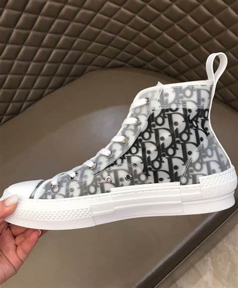 dior high top sneaker.